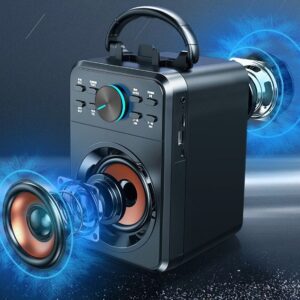 Bluetooth wireless speaker featuring 3D stereo